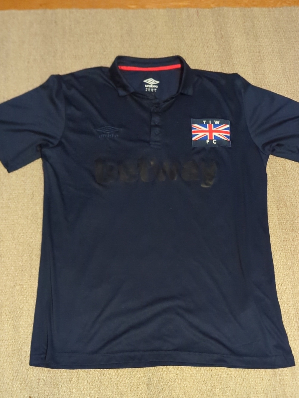 2016-17 West Ham United Thames Ironworks FC (TIWFC) third shirt made by Umbro XL